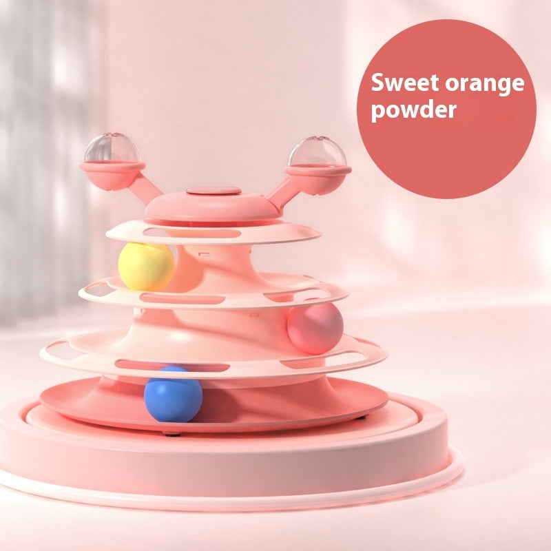 Cat Toy Tower - Make Your Cat Play More